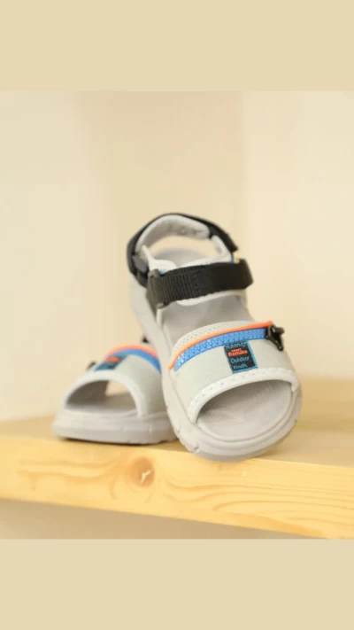 صندل تابستانه طوسی