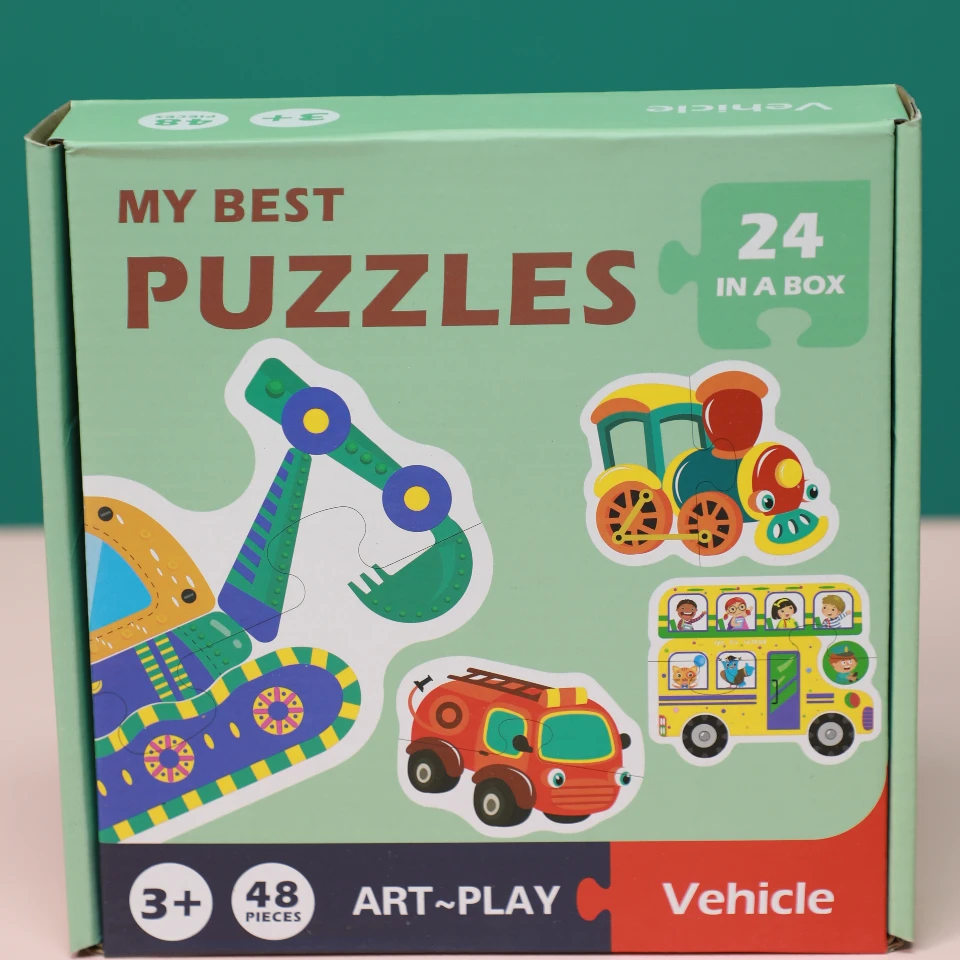 پازل دوتکه وسایل نقلیه