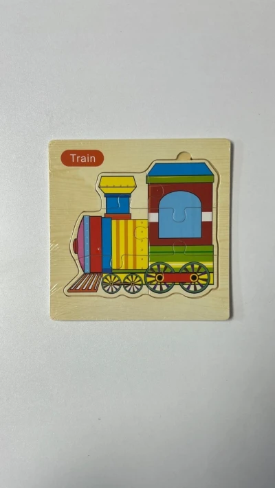پازل چوبی قطار