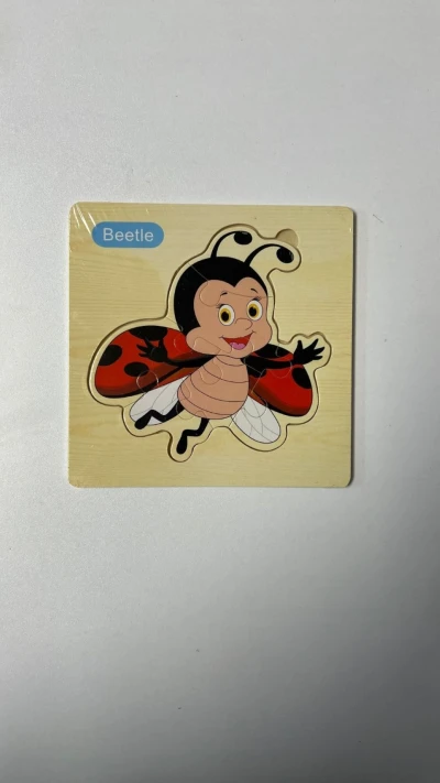 پازل چوبی کفشدوزک