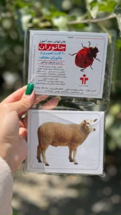 کارت دیدآموز جانوران
