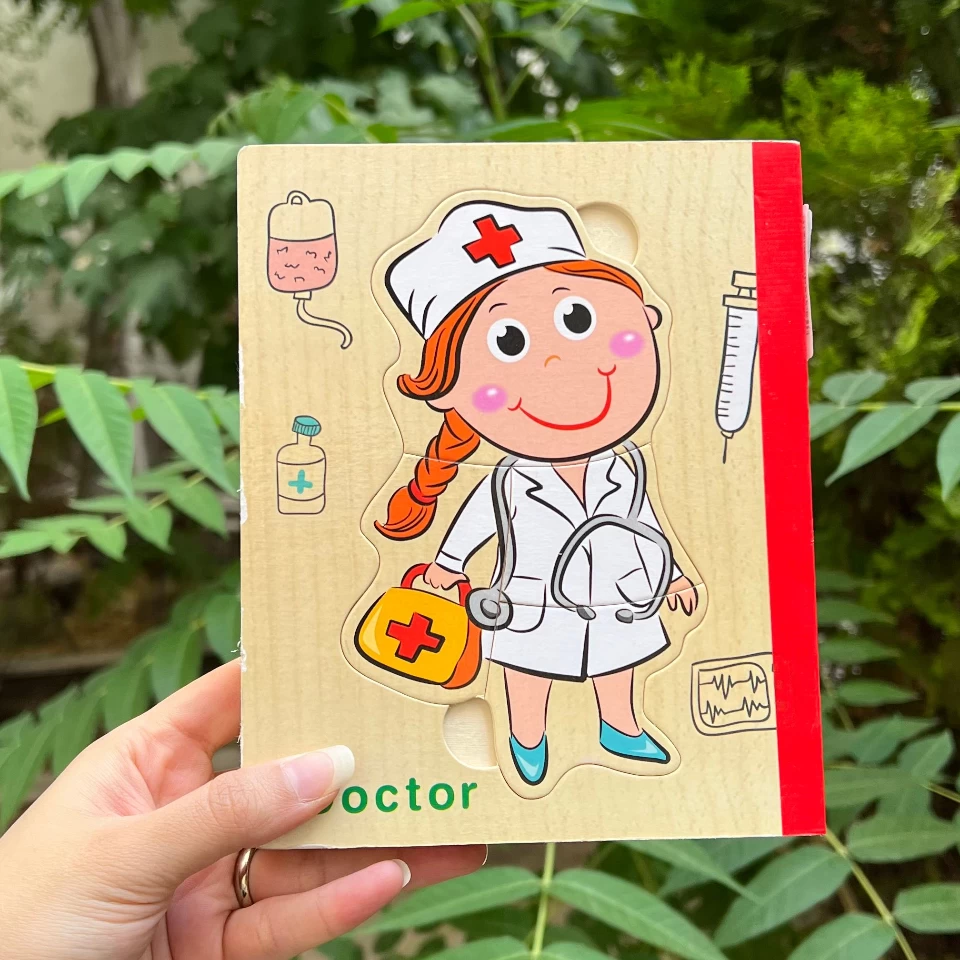 پازل کتابی مشاغل