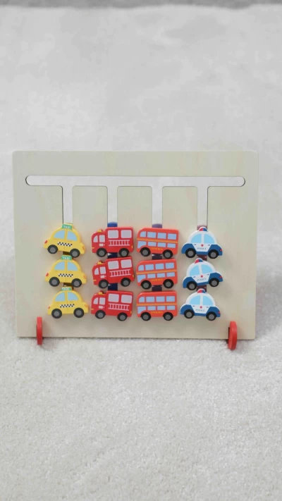 چوبین رنگین ماشین