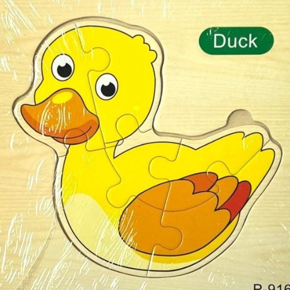 پازل چوبی اردک
