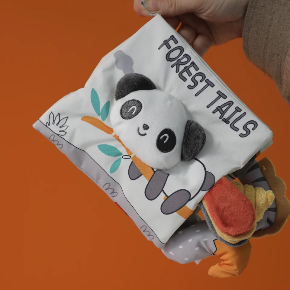 کتاب حسی طوسی خرس (حیوانات جنگل)