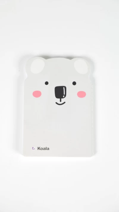 دفتر یادداشت حیوانات مدل کوالا