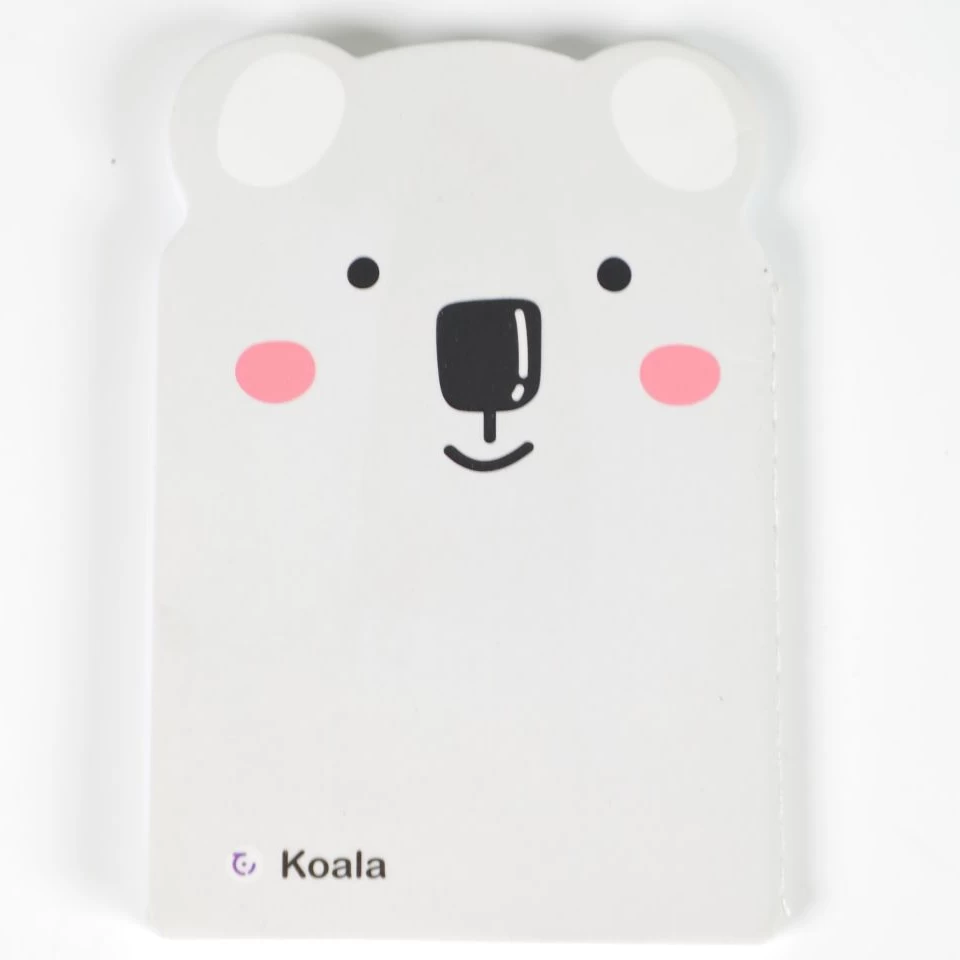 دفتر یادداشت حیوانات مدل کوالا