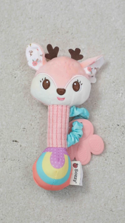 جغجغه پارچه ای گوزن