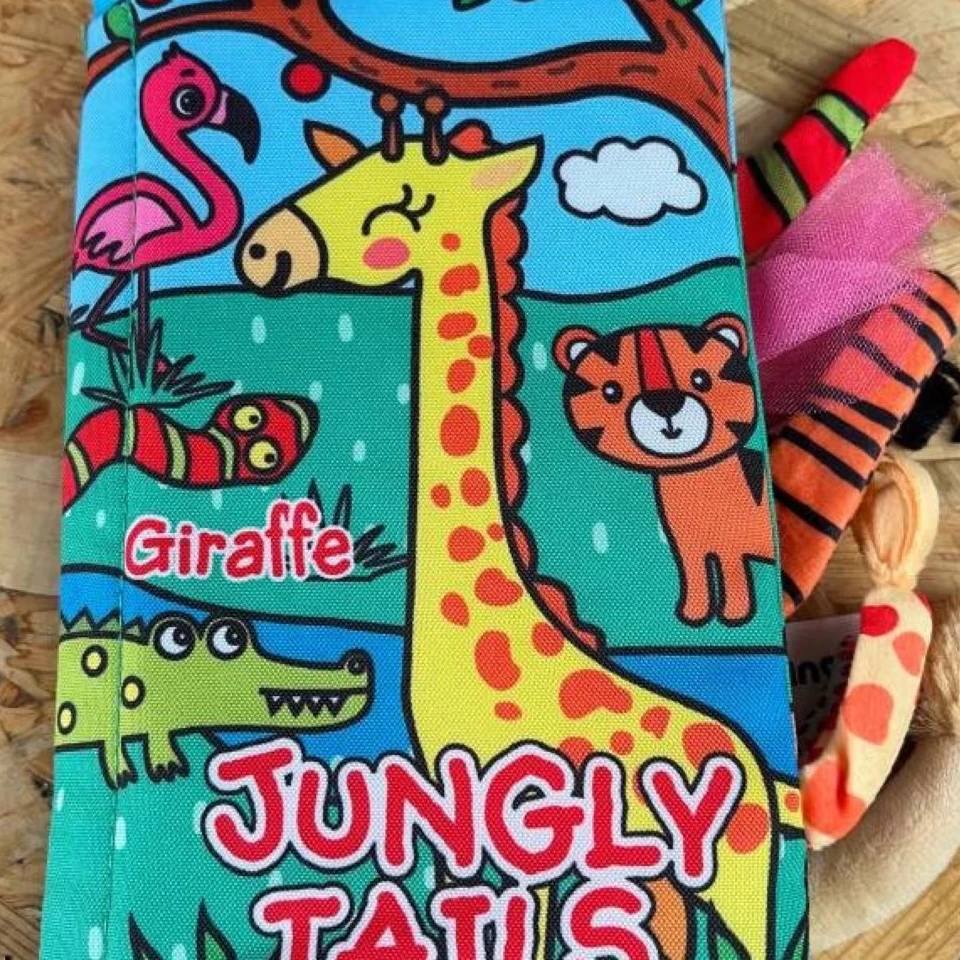 کتاب حسی مستطیلی حیوانات جنگل ۱