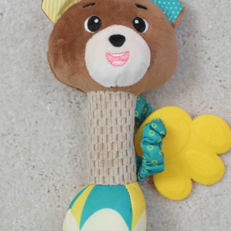 جغجغه پارچه ای خرسی